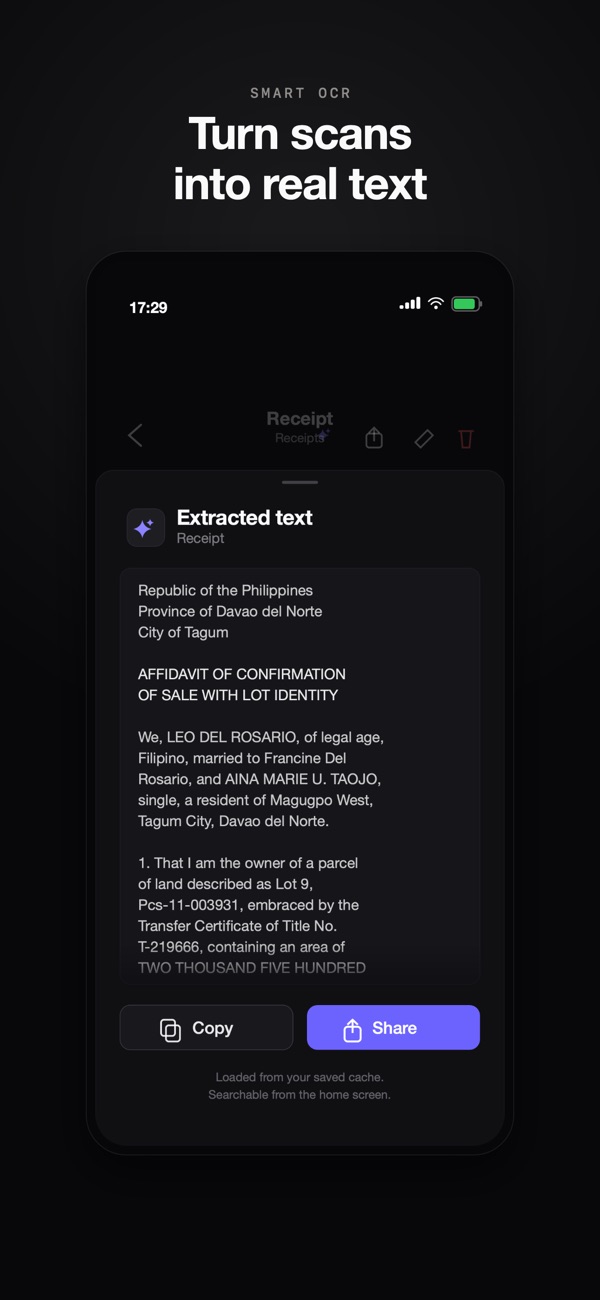 Scan Base screenshot